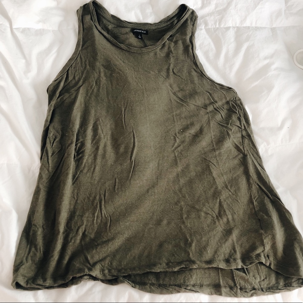 Who What Wear Asymmetrical Tank